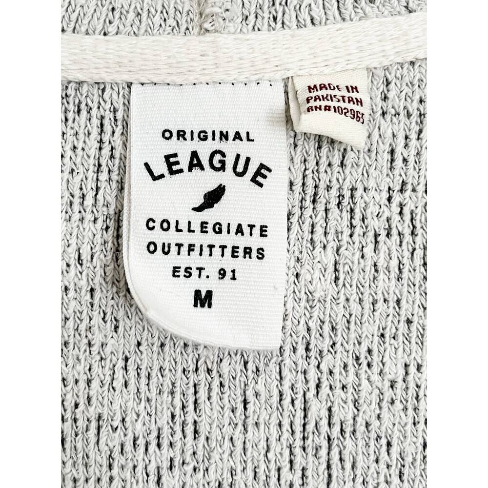 Original League Collegiate Outfitters Bulldogs Quarter Zip Hoodie M - Picture 8 of 9